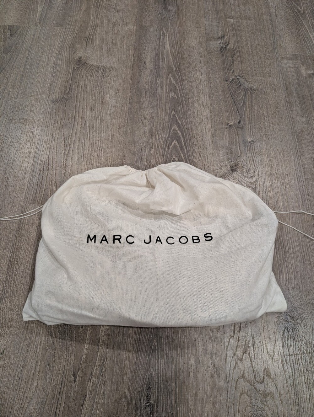 Marc Jacobs Pretty Nylon Black Cream Floral Arabesque Bow Shoulder ToteW/Dustbag